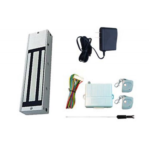  FAS One Door Magnetic Lock Kit 1200Lbs Hold Force with Remote Control Transmitters & Receiver