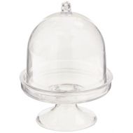 Fashioncraft Cake Stand/Plastic Box from The Perfectly Plain Collection, Mini (6773)