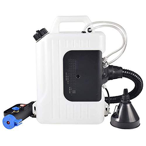  FASTTOBUY 10L Electric ULV Fogger, Backpack Intelligent Sprayer Cold Fogging Machine Indoor Cool 110V 1200W Spray Distance 8-10M