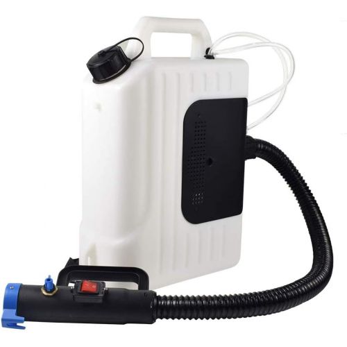  FASTTOBUY 10L Electric ULV Fogger, Backpack Intelligent Sprayer Cold Fogging Machine Indoor Cool 110V 1200W Spray Distance 8-10M