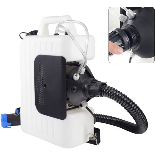  FASTTOBUY 10L Electric ULV Fogger, Backpack Intelligent Sprayer Cold Fogging Machine Indoor Cool 110V 1200W Spray Distance 8-10M