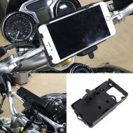 FATExpress Motorcycle Cell Mobile Phone GPS Navigation Mount Bracket USB Charger Holder Cradle Stand for Honda CRF1000L Africa Twin Adventure BMW R1200GS LC ADV S1000XR S1000R F700