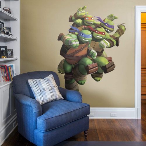  FATHEAD Teenage Mutant Ninja Turtles: Heroes in a Half Shell - Officially Licensed Removable Wall Decal