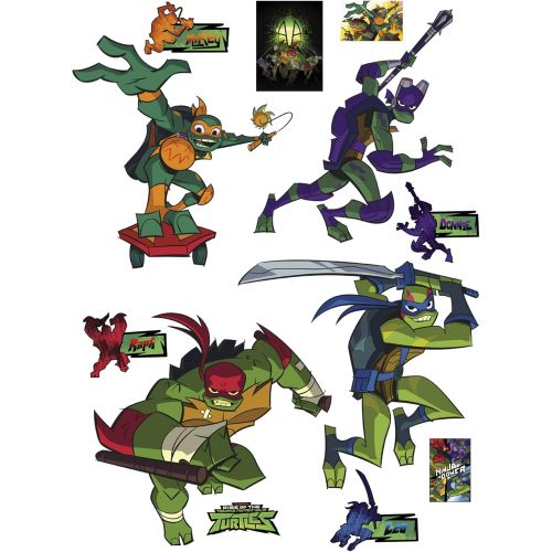 FATHEAD Rise of The Teenage Mutant Ninja Turtles: Collection - Officially Licensed Removable Wall Decals