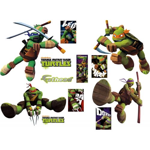  FATHEAD Teenage Mutant Ninja Turtles: Collection - Officially Licensed Removable Wall Decals