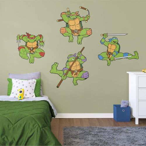  FATHEAD Teenage Mutant Ninja Turtles: Classic Collection - Officially Licensed Removable Wall Decal