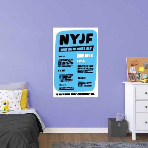  FATHEAD Soul NYJF Mural Officially Licensed Disney Removable Wall Decal