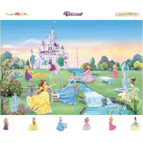  FATHEAD Disney Princess: Mural Officially Licensed Disney Removable Wall Graphic
