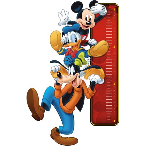  FATHEAD Mickey Mouse: Growth Chart Officially Licensed Disney Removable Wall Decal