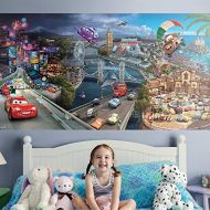 FATHEAD Cars 2: Mural Officially Licensed Disney/Pixar Removable Wall Graphic