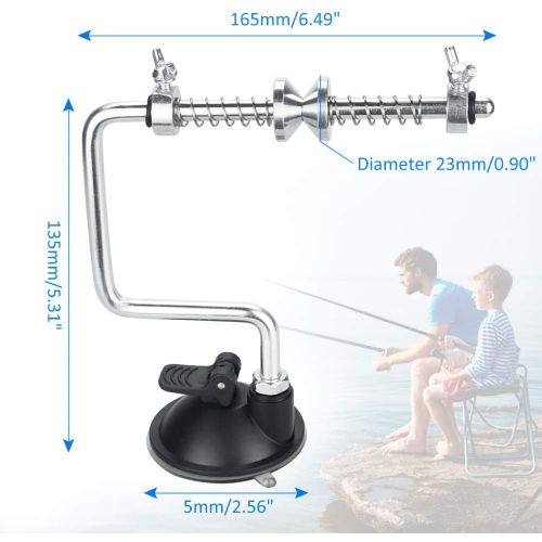  [아마존베스트]FAVENGO Line Reel Fishing Line Winder Portable Spooler Line Spool Machine Aluminium Spool Fishing Accessories with Suction Cup Hand Reel Reel for Fishing Reel SpoolerSystem