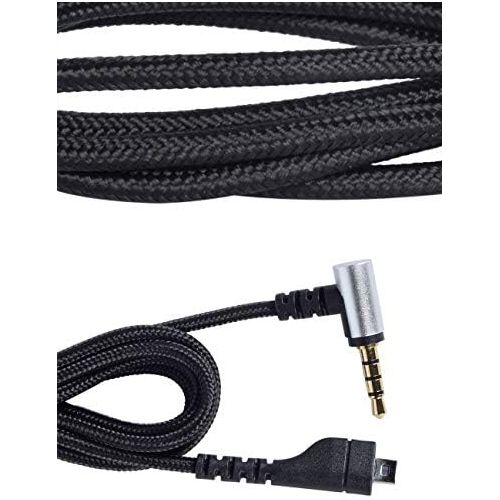  [아마존베스트]FBBULES Replacement Audio Cable for Gaming Headset Replacement Audio Cable Parts Compatible 1.2 m / 2 m (3.93 ft / 6.56 ft) Replacement Audio Cable The Replacement Cable Fixed for