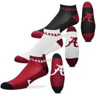 FBF For Bare Feet NCAA MensMoney Ankle Socks-3 Pack