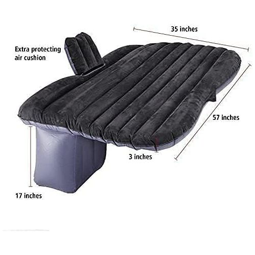  FBSPORT Car Travel Inflatable Mattress Air Bed Cushion Camping Universal SUV Extended Air Couch with Two Air Pillows