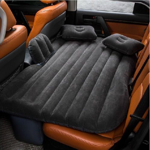  FBSPORT Bed Car Mattress Camping Mattress for Car Sleeping Bed Travel Inflatable Mattress Air Bed for Car Universal SUV Extended Air Couch with Two Air Pillows