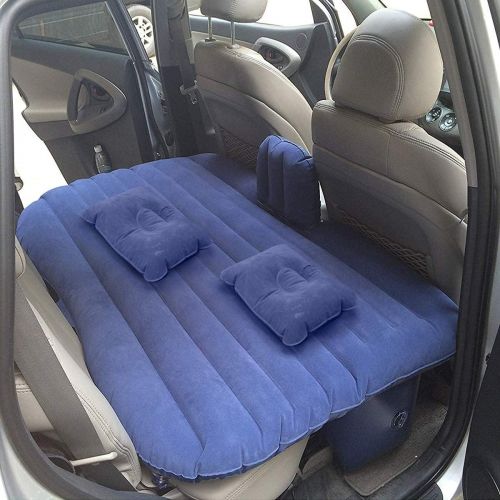  FBSPORT Bed Car Mattress Camping Mattress for Car Sleeping Bed Travel Inflatable Mattress Air Bed for Car Universal SUV Extended Air Couch with Two Air Pillows