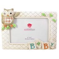 [아마존베스트]FC Baby Owl Picture Frame Horizontal 3d (8 X 6 Holds a 6 X 4 Picture) From Gifts By Fashioncraft