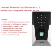 FCARD Fingerprint Access Controller and RFID 125KHz Card Reader Door Lock System Fingerprint Reader