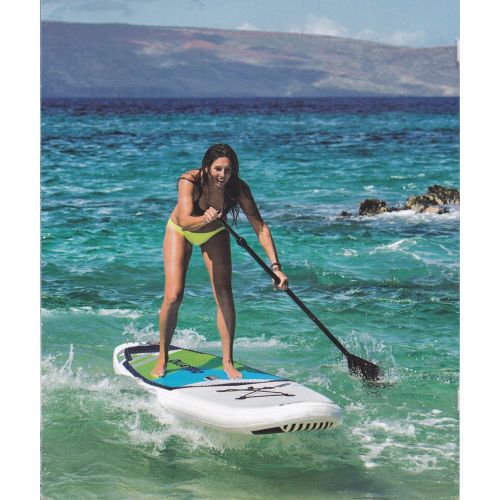  FCHO Adjustable Stand Up Boarding Paddle - 3 Piece SUP Paddle Carbon Fiber Glass Fiber Paddle