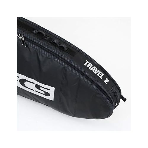  FCS Travel 2 All Purpose Travel Bag - Black/Grey - 6'