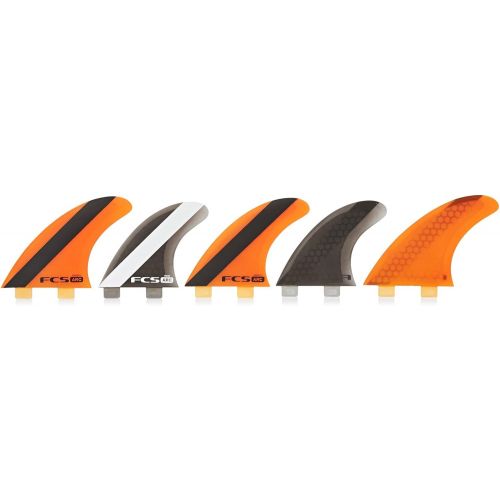  FCS Arc Performance Core Triquad Fin Medium Orange