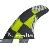 FCS II MB Performance Core Carbon Surfboard Tri Fin Set - Medium