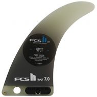 FCS II Pivot 7 PG Longboard Fin - Charcoal