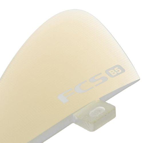  FCS B5 Bonzer Performance Glass Side Set of Fin One Size Clear