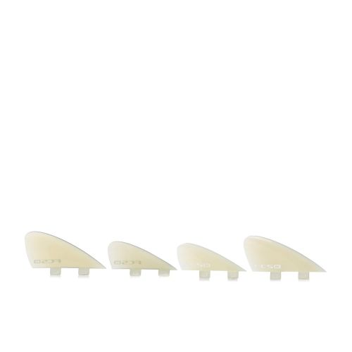  FCS B5 Bonzer Performance Glass Side Set of Fin One Size Clear