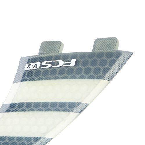  FCS V-2 Performance Core Surfboard Tri-Quad Fin Set