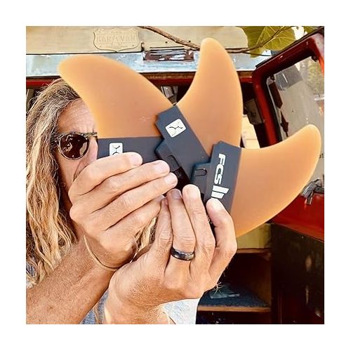  FCS 2 RM PG Tri Keel Tri-Fin Set Large