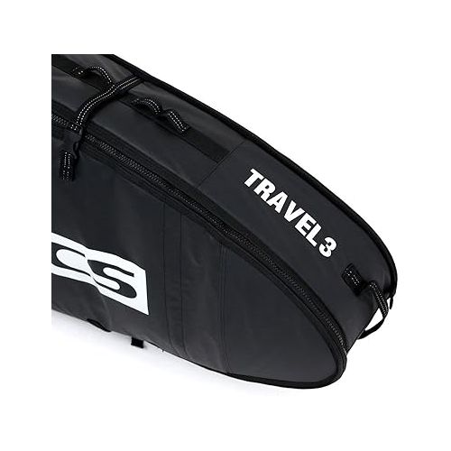  FCS Travel 3 All Purpose Surfboard Bag Black/Grey 7'0