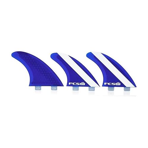  FCS ARC Performance Core Tri Fin Set - Blue