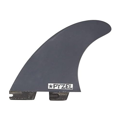  FCS II Pyzel Thruster Tri Fin Set - Black/White - M