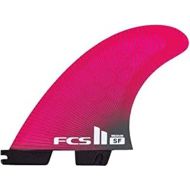 FCS II SF Performance Core Carbon Tri Fin Set - Pink - Medium
