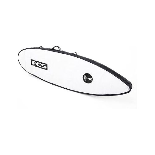  FCS Travel 1 Fun Board Surfboard Bag Black/Grey 5'9