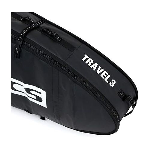  FCS Travel 3 All Purpose Surfboard Bag Black/Grey 6'7