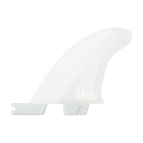  FCS 2 MF PC Twin+1 Fin Set White XLarge