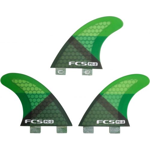  FCS PC-2 Tri Set - Green Slice - XS