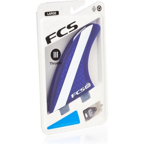  FCS ARC Performance Core Tri Fin Set - Blue