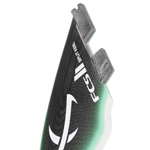  FCS II Keel Quad Set PG Split Keel 4 Surfboard Fins