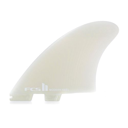  FCS II Modern Keel Surfboard 2 Fin Set - Clear