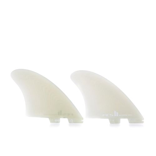  FCS II Modern Keel Surfboard 2 Fin Set - Clear