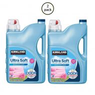 FCV Kirkland Signature Ultra Soft Premium Liquid Fabric Softener: Odor Eliminating Refreshing Scent - 2 Pack: 187 fl. oz