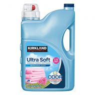 FCV Kirkland Signature Ultra Soft Premium Liquid Fabric Softener: Odor Eliminating Refreshing Scent - 187 fl. oz (220 Loads)