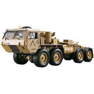 FCXBQ 1:12 Scale Large US Military Truck 2.4G fessional Remote Control Car 8WD Strong Horsepower Off Road RC Army Vehicle Rechargeable High Simulation Military Truck Model (Color : Beige