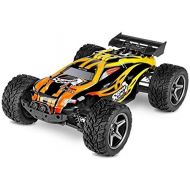 FCXBQ 4x4 Big Foot Remote Control Car 45km/h High Speed Off Road Truck 1:12 Scale Large Rechargeable fessional RC Vehicle Outdoor Electric Rally Auto Toy Best Gift for Kids & Adults (Siz
