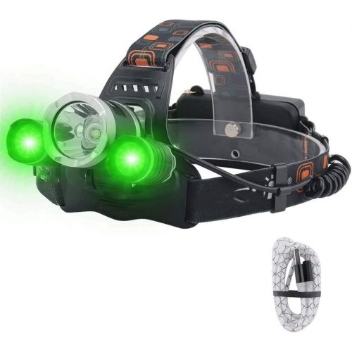  FCYIXIA Headlamp-Focusing Aluminum Headlamp, Super Bright Headlight, Zoomable LED Headlamps,Operated Suitable for Running, Hiking, Camping, Fishing