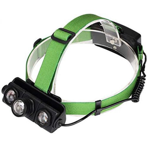  FCYIXIA Headlamp-Headlamp Flashlight Rechargeable， Waterproof Adjustable Headband Adult Head Lamp， Perfect ForCamping, Running, Hiking