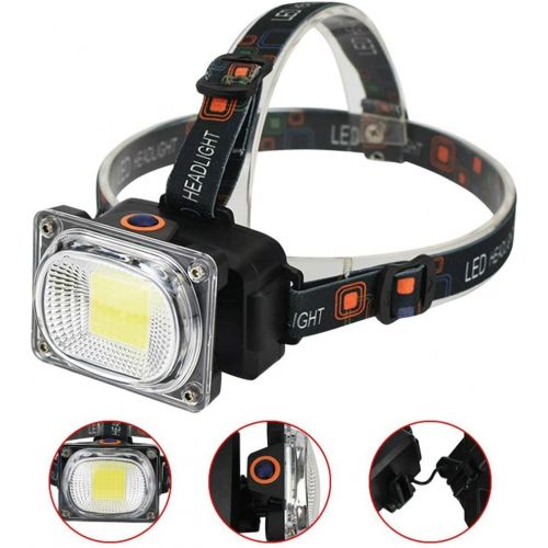  FCYIXIA Headlamp Flashlight, Headlight with Red Light, Water Resistance, Adjustable for Kids and Adults, Perfect Head Light for Running, Hiking, Reading, Camping, Outdoor and More, Batteri